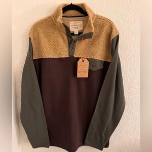 Weatherproof Men's Sweater in Brown and Olive